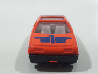 Greenbrier Sunshine #38 Sedan Bright Orange Die Cast Toy Car Vehicle