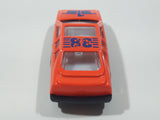 Greenbrier Sunshine #38 Sedan Bright Orange Die Cast Toy Car Vehicle