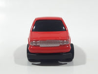 D9-NK7 Red Sedan Pull Back Die Cast Toy Car Vehicle