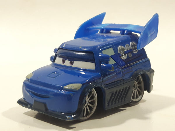 Disney Pixar Cars DJ Blue Die Cast Toy Car Vehicle