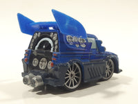 Disney Pixar Cars DJ Blue Die Cast Toy Car Vehicle