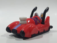 2022 McDonald's UCS Minions the rise of Gru Vicious Six Flying Car Red Plastic Toy Car Vehicle