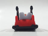 2022 McDonald's UCS Minions the rise of Gru Vicious Six Flying Car Red Plastic Toy Car Vehicle