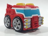 Transformers Red Fire Truck Red Plastic Toy Car Vehicle
