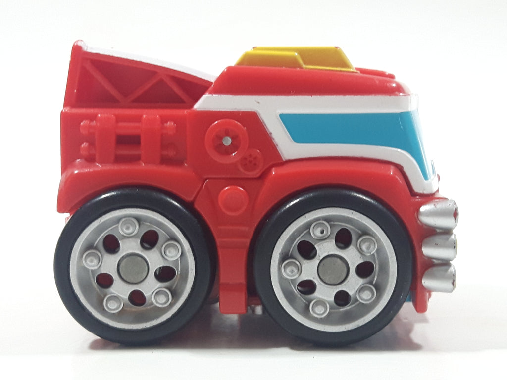 Transformers Red Fire Truck Red Plastic Toy Car Vehicle – Treasure ...