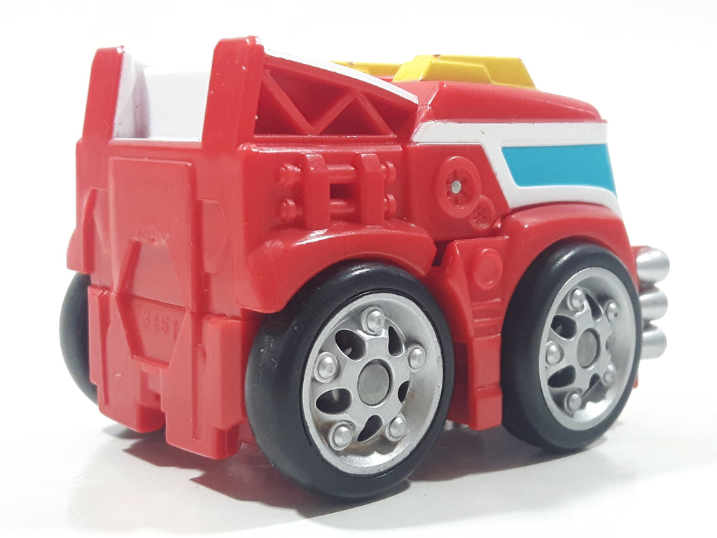 Transformers Red Fire Truck Red Plastic Toy Car Vehicle – Treasure ...