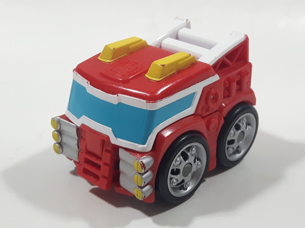 Transformers Red Fire Truck Red Plastic Toy Car Vehicle – Treasure ...