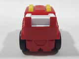 Transformers Red Fire Truck Red Plastic Toy Car Vehicle