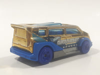 2019 Hot Wheels Super Chromes Speedbox Van Gold Chrome Die Cast Toy Car Vehicle