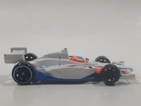 2019 Hot Wheels Multipack Exclusive 2011 IndyCar Oval Course Race Car White Die Cast Toy Race Car Vehicle