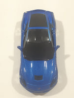Maisto 2014 Corvette Stingray Blue Die Cast Toy Car Vehicle