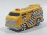 Maisto Vantasy Van Cruisin' Taxi Cab Yellow Die Cast Toy Car Vehicle