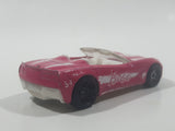 2018 Hot Wheels HW Screen Time Barbie '14 Chevrolet Corvette Stingray Convertible Pink Die Cast Toy Car Vehicle