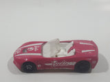 2018 Hot Wheels HW Screen Time Barbie '14 Chevrolet Corvette Stingray Convertible Pink Die Cast Toy Car Vehicle