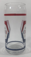 Molson Canadian Lager Beer Biere 6 1/2" Tall Glass Cup