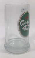 Vintage Carlsberg Lager Beer 5 1/2" Tall Glass Mug