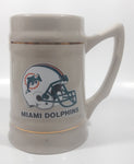 Miami Dolphins NFL Football Team 5 1/2" Tall Stoneware Stein Beer Mug
