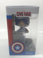 Funko Wobblers Marvel Captain America Civil War 5 3/4" Tall Vinyl Bobble Head New in Box
