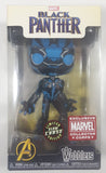 Funko Wobblers Marvel Avengers Black Panther Limited Glow Chase Edition Exclusive Marvel Collector Corps 5 3/4" Tall Vinyl Bobble Head New in Box