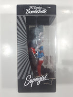 2017 Cryptozoic DC Comics Bombshells Exclusive Noir Edition Supergirl 7 1/2" Tall Vinyl Figure New in Box