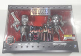 2016 Jada Metals Die Cast M23 DC Comics Suicide Squad The Joker Boss and Harley Quinn Hot Topic Summer Convention Exclusive 4 1/4" Tall Toy Figures New in Box