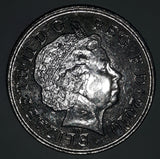 2010 United Kingdom Great Britain Ten Pence Queen Elizabeth II Metal Coin