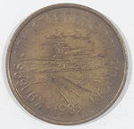 Vintage 1983 Kansas City International Airport Kansas City The Heart Of America Metal Token Coin