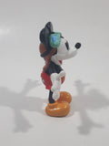 Just Toys Disney BendEms Mickey Mouse The Mail Pilot 2 7/8" Tall Bendable Rubber Toy Figure