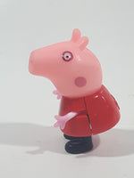 Peppa Pig Mummy Pig 2" Tall Plastic and Rubber Toy Figure