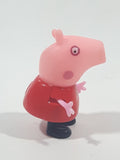 Peppa Pig Mummy Pig 2" Tall Plastic and Rubber Toy Figure