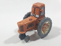 Disney Pixar Cars Chewall Holstein Heifer Tractor Brown Plastic Die Cast Toy Car Vehicle