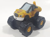 2015 Mattel Blaze and the Monster Machines Stripes Tiger Truck Rubber Toy Car Vehicle DGL27