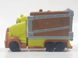 Just Play Smash Crashers Rusty Rigs Plastic Truck Green Brown Toy Car Vehicle with Opening Rear Door