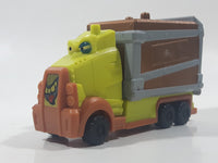 Just Play Smash Crashers Rusty Rigs Plastic Truck Green Brown Toy Car Vehicle with Opening Rear Door