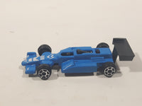 Unknown Brand Formula-1 Grand Prix Blue and Black Die Cast Toy Race Car Vehicle