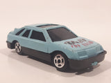 Unknown Brand Top Racing Light Blue Die Cast Toy Car Vehicle