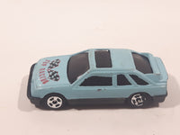 Unknown Brand Top Racing Light Blue Die Cast Toy Car Vehicle