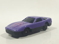 Unknown Brand Corvette Purple Die Cast Toy Car Vehicle