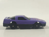 Unknown Brand Corvette Purple Die Cast Toy Car Vehicle