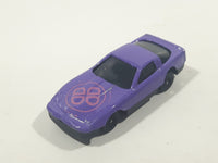 Unknown Brand Corvette Purple Die Cast Toy Car Vehicle