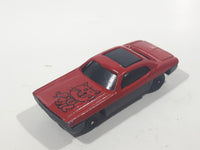 Unknown Brand Cat Themed Red Coupe Die Cast Toy Car Vehicle