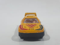 Unknown Brand Rally Winner 405 Yellow Die Cast Toy Car Vehicle