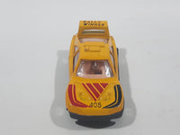 Unknown Brand Rally Winner 405 Yellow Die Cast Toy Car Vehicle