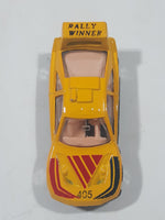 Unknown Brand Rally Winner 405 Yellow Die Cast Toy Car Vehicle