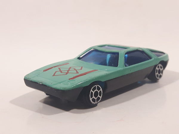 Unknown Brand 929H Teal Die Cast Toy Car Vehicle