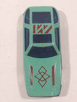 Unknown Brand 929H Teal Die Cast Toy Car Vehicle