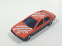 Unknown Brand 932H Orange Motor Die Cast Toy Car Vehicle
