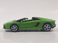 MSZ Lamborghini Aventador LP 700-4 Convertible Green 1/43 Scale Die Cast Toy Car Vehicle with Opening Doors