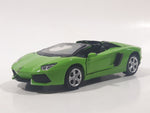 MSZ Lamborghini Aventador LP 700-4 Convertible Green 1/43 Scale Die Cast Toy Car Vehicle with Opening Doors
