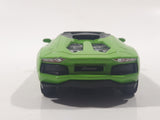 MSZ Lamborghini Aventador LP 700-4 Convertible Green 1/43 Scale Die Cast Toy Car Vehicle with Opening Doors